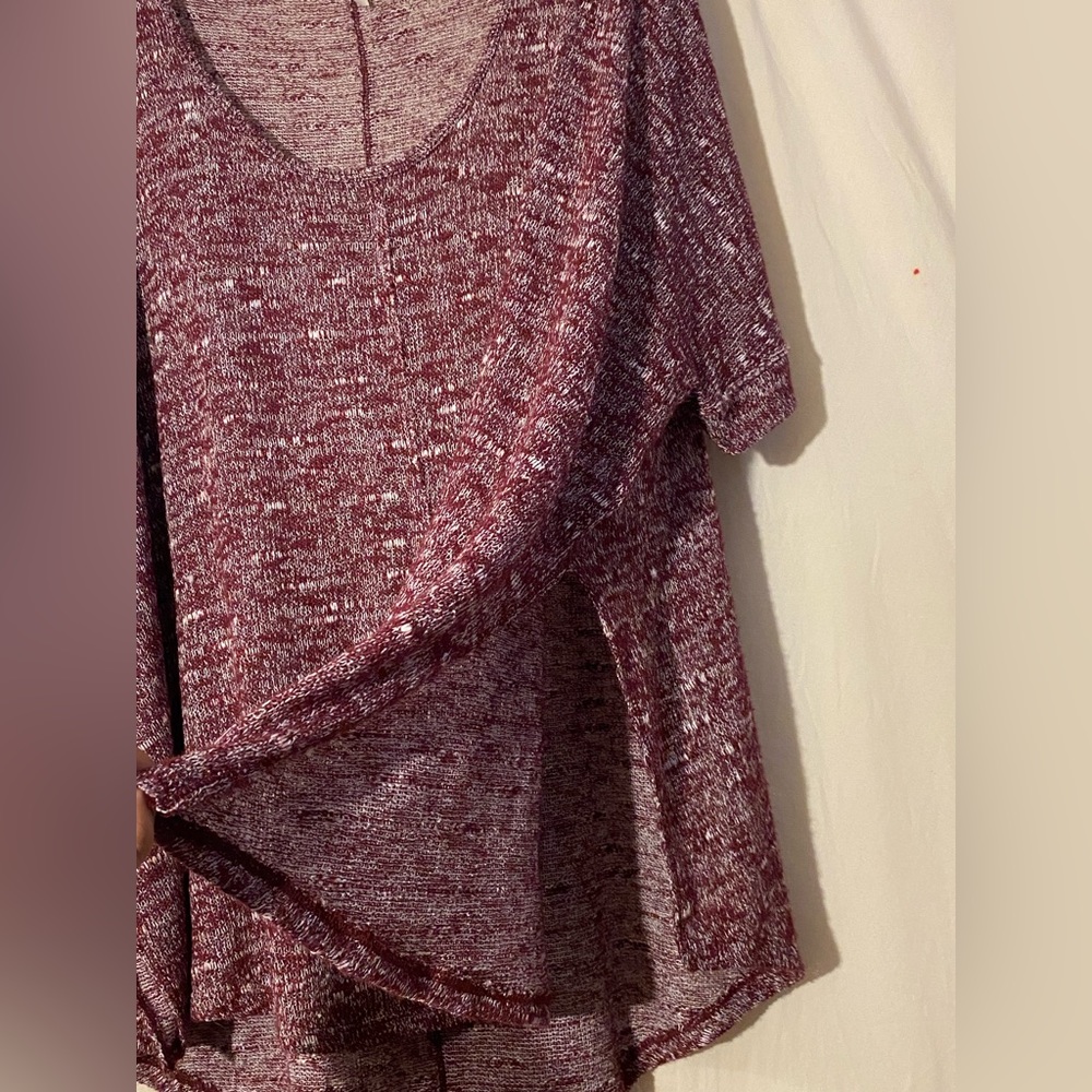 Aeropostale Blouse | Women's | Burgundy | Pull Over | Large |